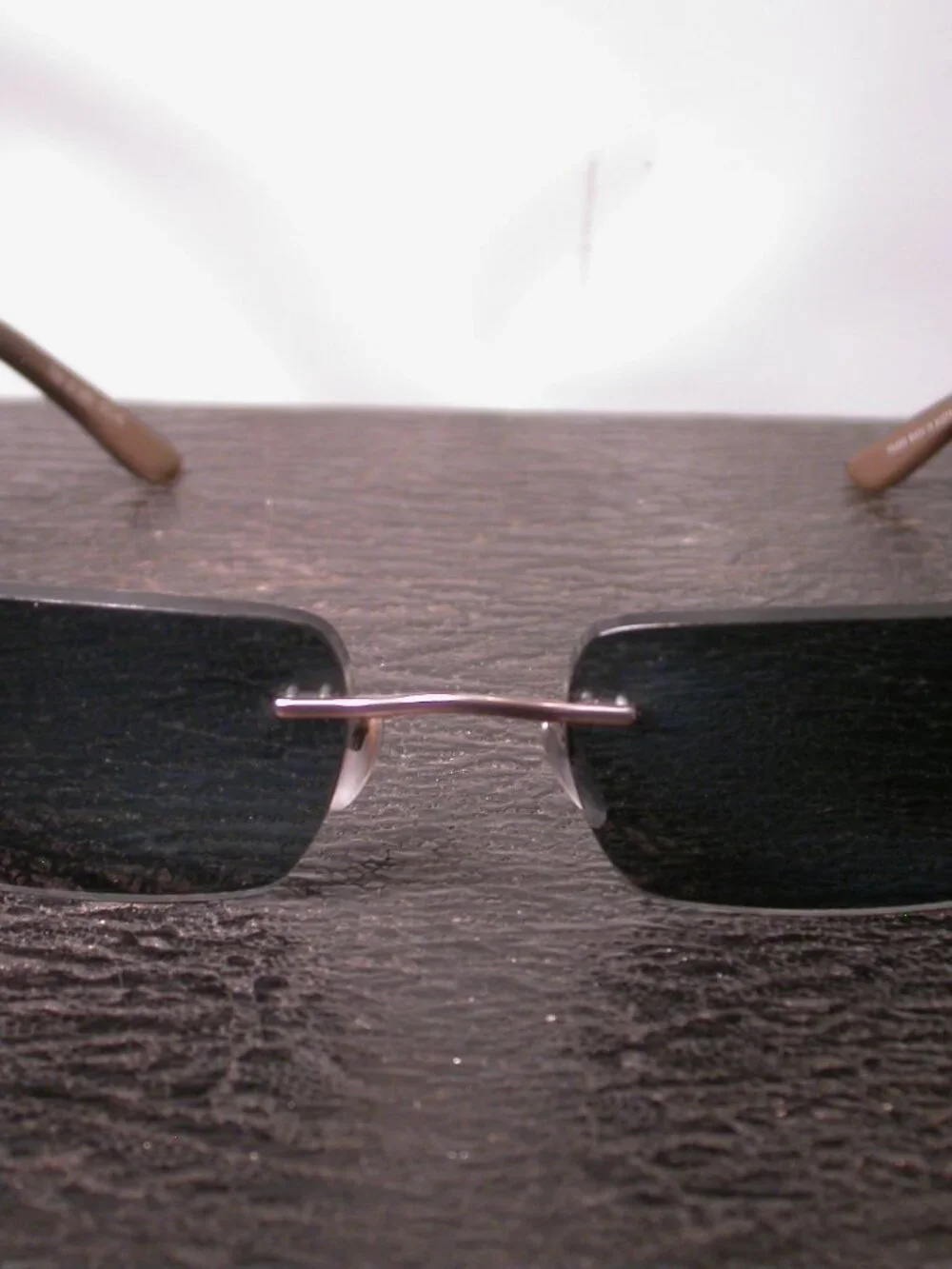 Silhouette Titan Frameless Gold Clear Light Weight Eyeglasses Made in Austria